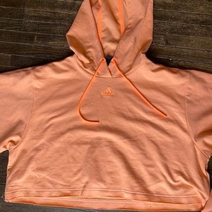 Adidas crop top Hoodie